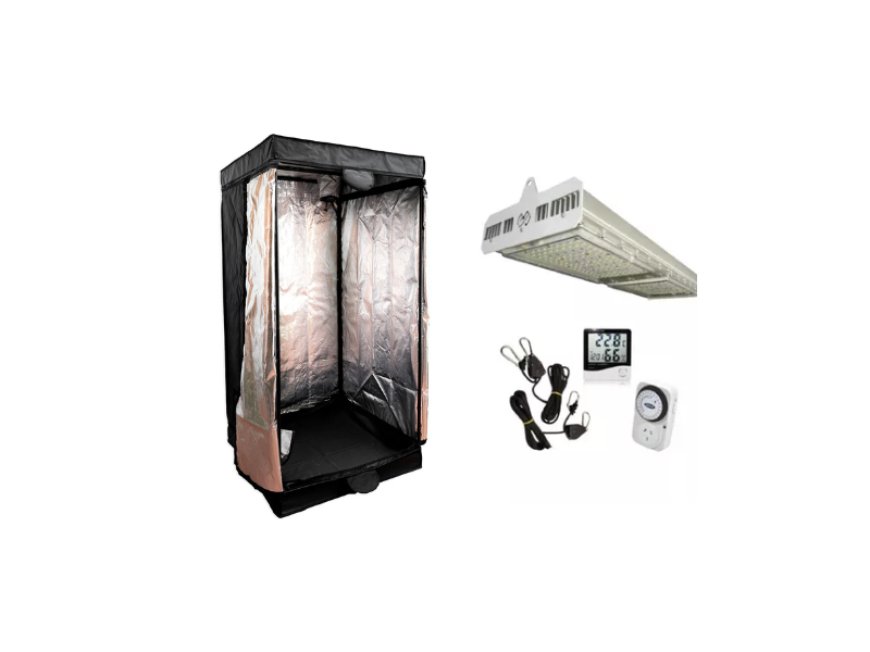 Kit Indoor Bellavita LITE 100x100 + Gs Iluminaciones Jx 300  + Accesorios
