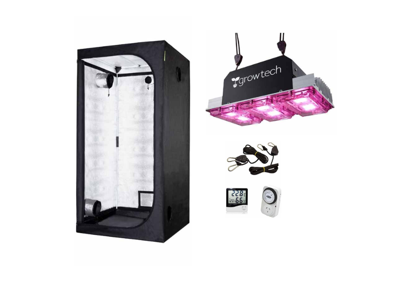 Kit Indoor Garden Highpro 80x80 + Growtech 300w + Accesorios