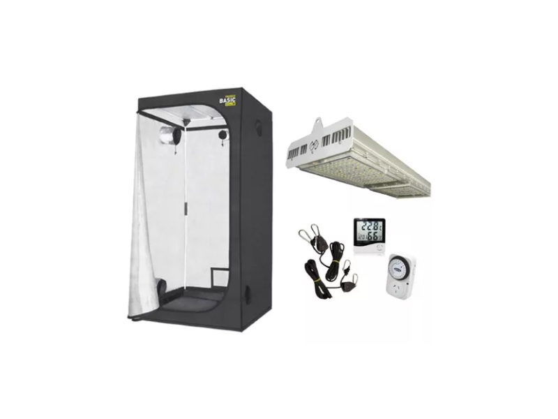 Kit Indoor Garden Highpro 100x100 + Gs Iluminaciones Jx 300 + Accesorios