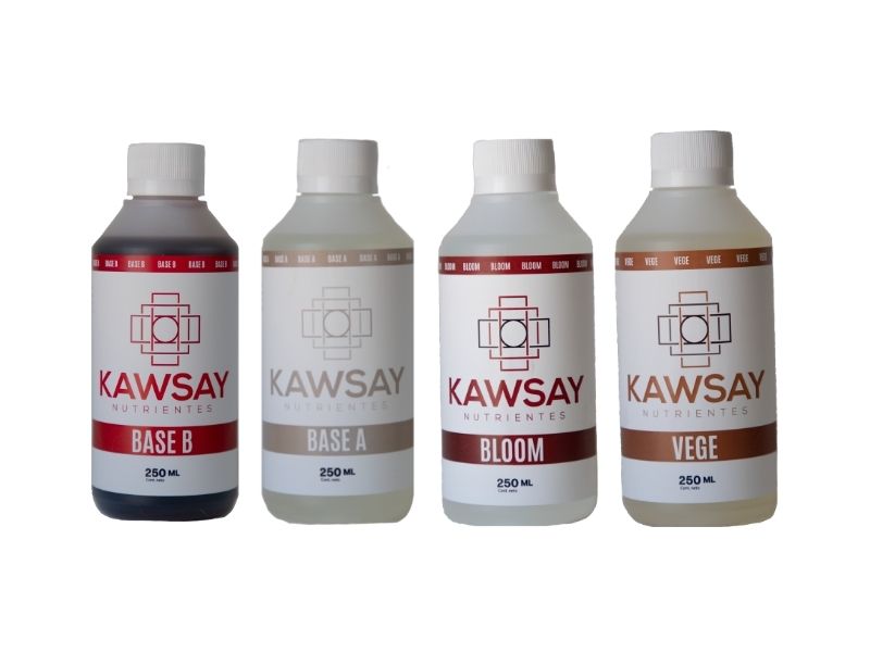 Pack Combo Kawsay (Base A + B - Vege y Bloom) 1 litro