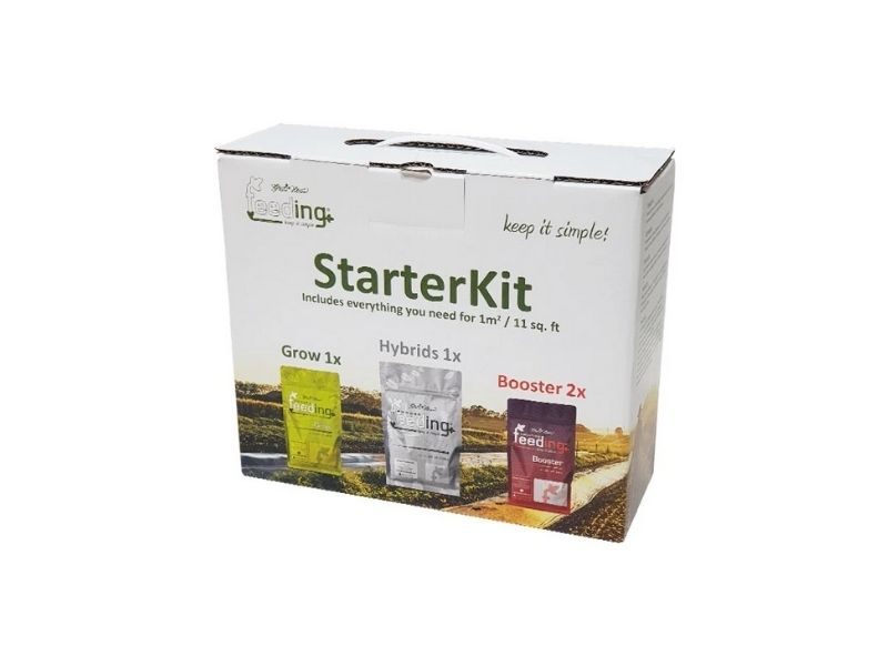 Starterkit Powder Feeding Grow + Hybrids + Booster