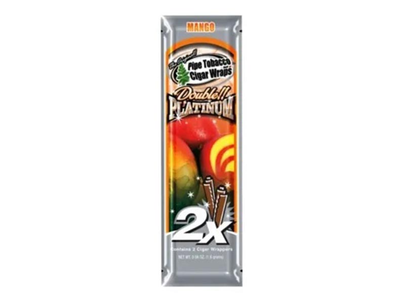 Papel de Tabaco 2u. - Mango / Blunt Wrap Platinum