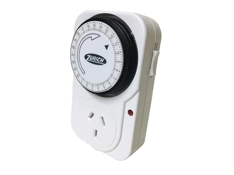 Timer Mecanico Programable Zurich / Interelec 220v.