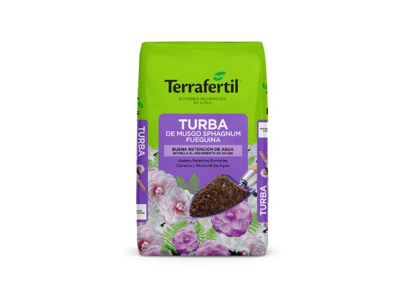 Terrafertil Turba Musgo Sphagnum 20 Lt.